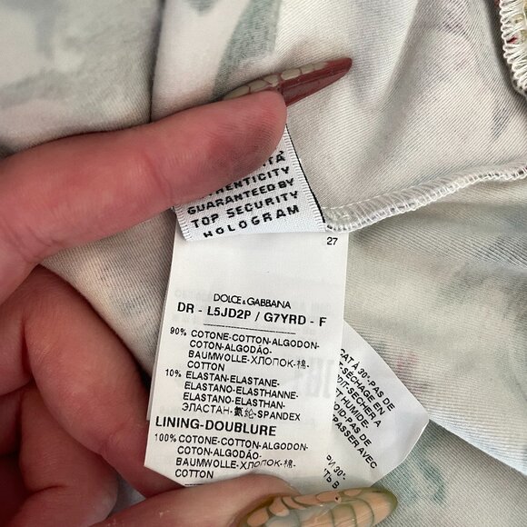 Dolce & Gabbana Girls Floral Dress - Picture 3 of 4